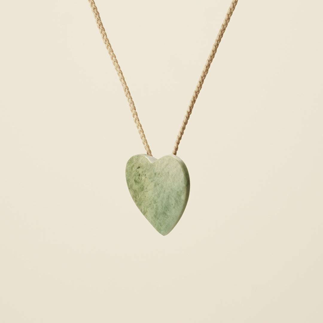 Heart Raukaraka Pounamu – Small