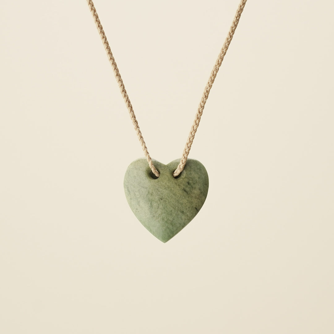 Heart Raukaraka Pounamu – Small