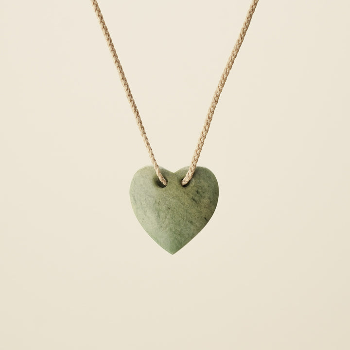 Heart Raukaraka Pounamu – Small