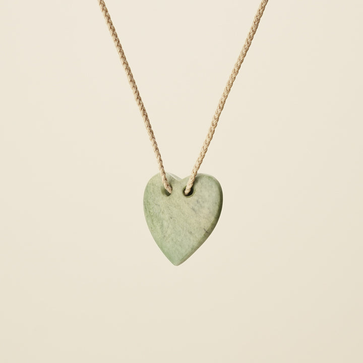 Heart Raukaraka Pounamu – Small