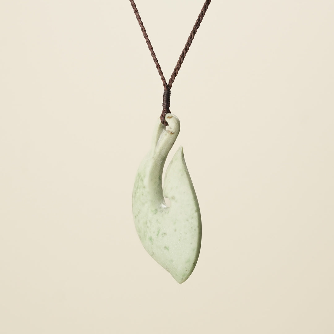 Hei Matau Inanga Greenstone Large