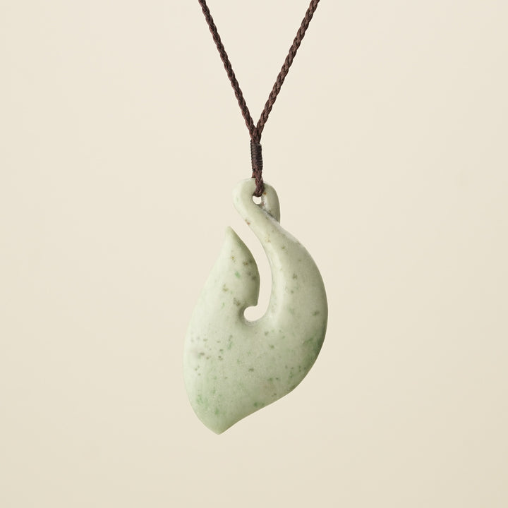 Hei Matau Inanga Greenstone Large