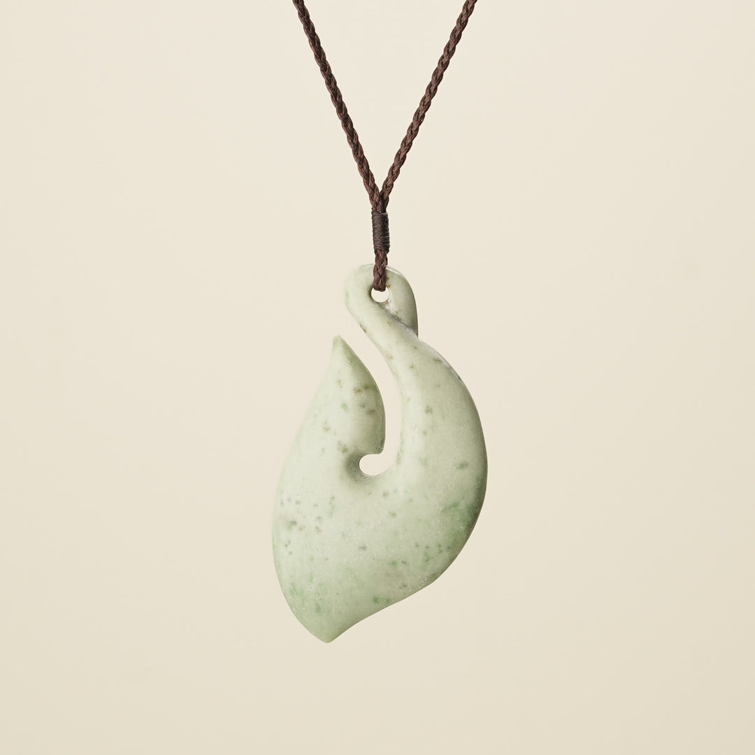 Hei Matau Inanga Greenstone Large
