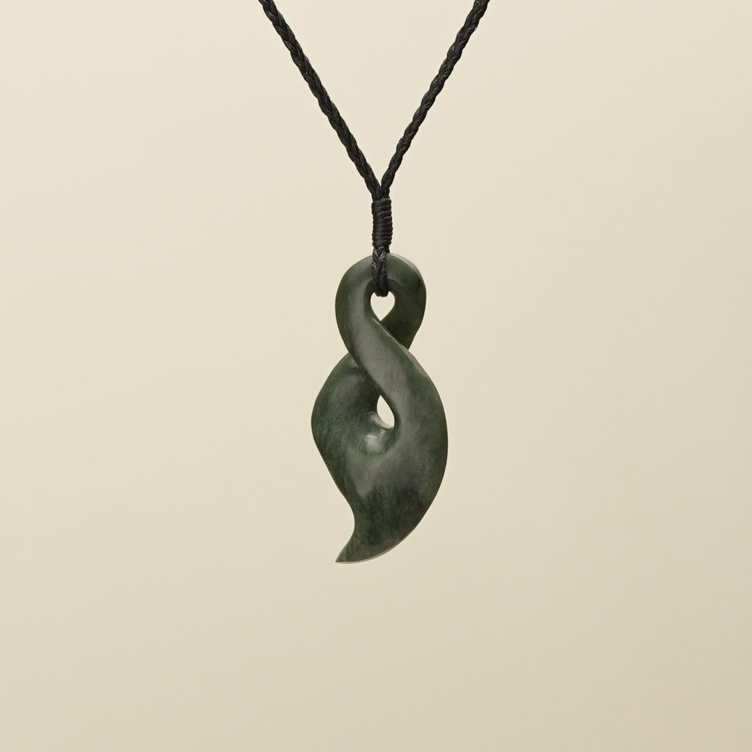 Kawakawa Inanga Angled Pikoura Single Pendant Medium
