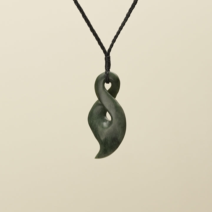 Kawakawa Inanga Angled Pikoura Single Pendant Medium
