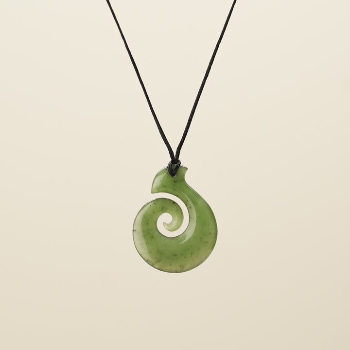 Small Koru Hei Matau Pendant
