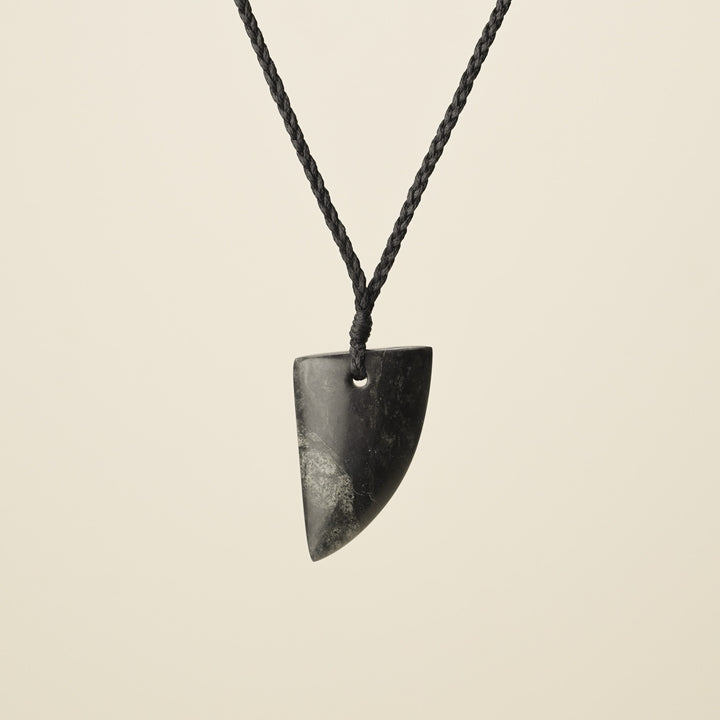 Niho Tooth Pounamu Medium Pendant