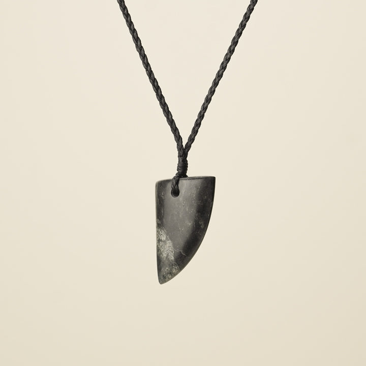 Niho Tooth Pounamu Medium Pendant