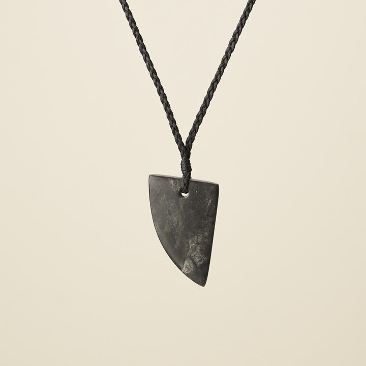 Niho Tooth Pounamu Medium Pendant