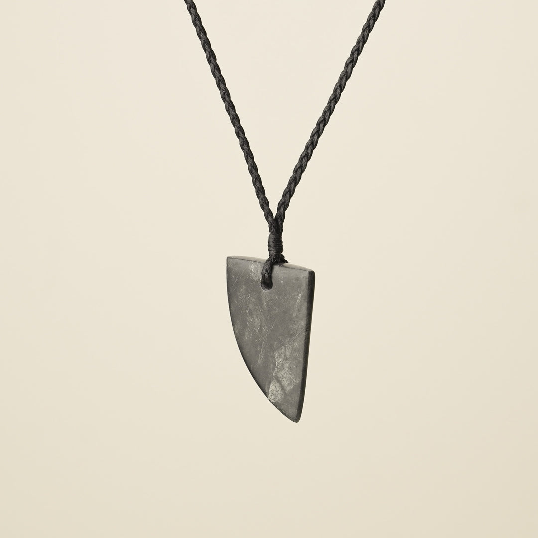 Niho Tooth Pounamu Medium Pendant