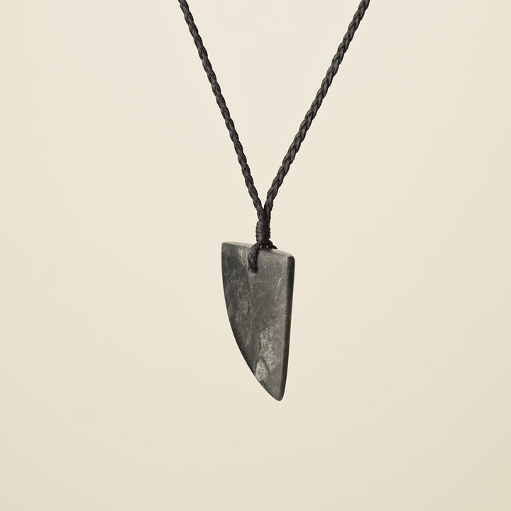 Niho Tooth Pounamu Medium Pendant