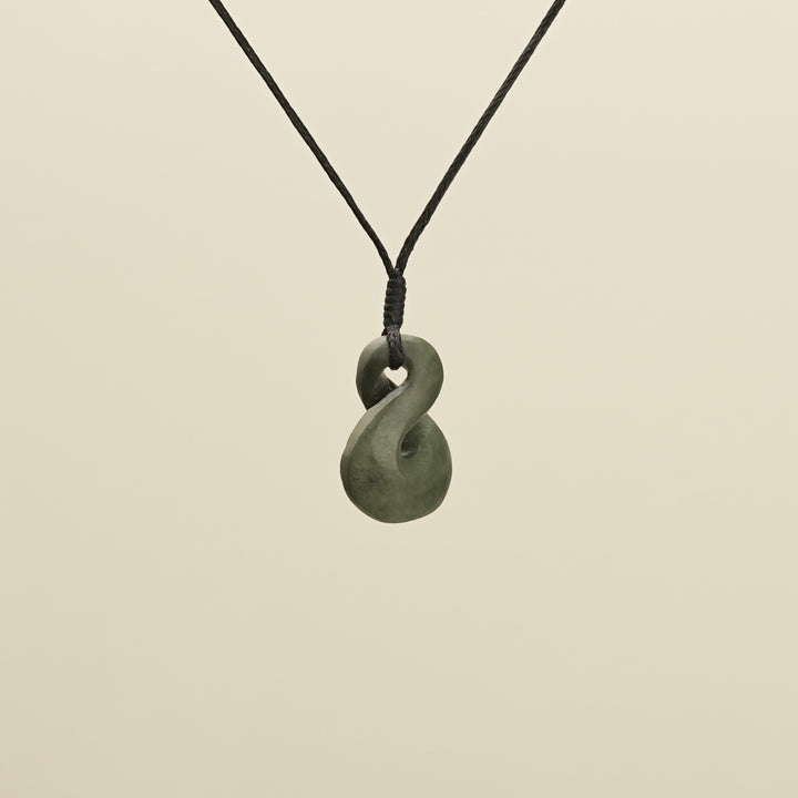 Single Pikorua Inanga Pounamu Pendant Extra Small