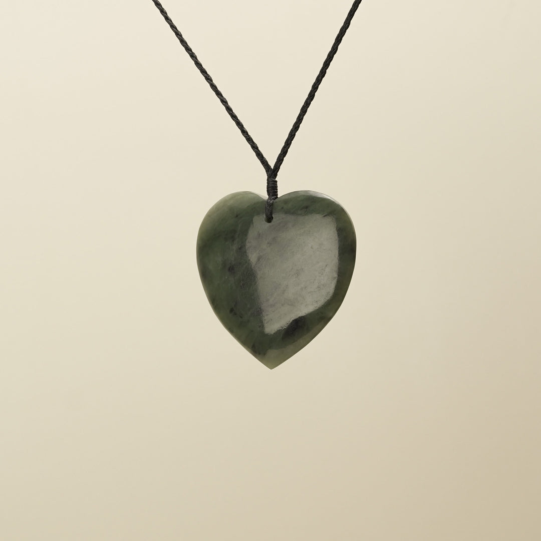 Pounamu Hapopo Manawa Whakarei Extra Large Pendant