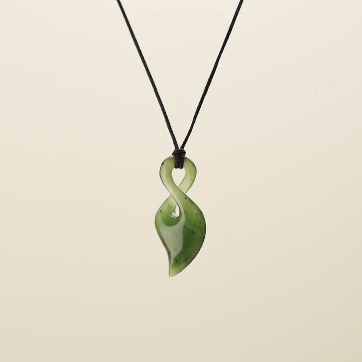 Small Greenstone Pikorua Pendant