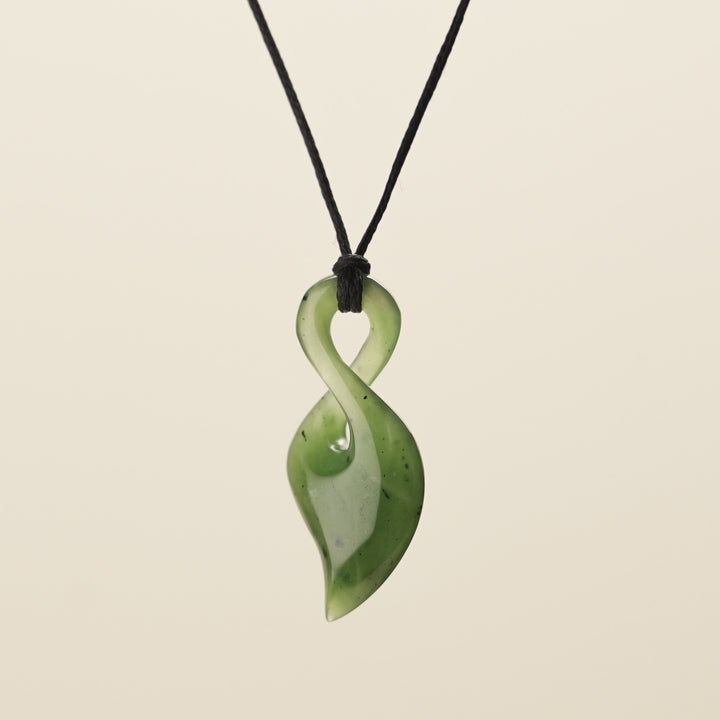 Small Greenstone Pikorua Pendant