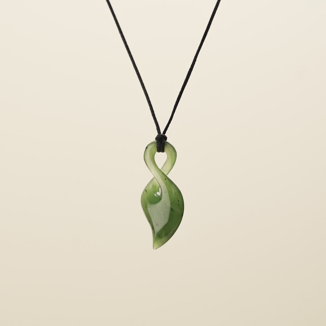 Small Greenstone Pikorua Pendant