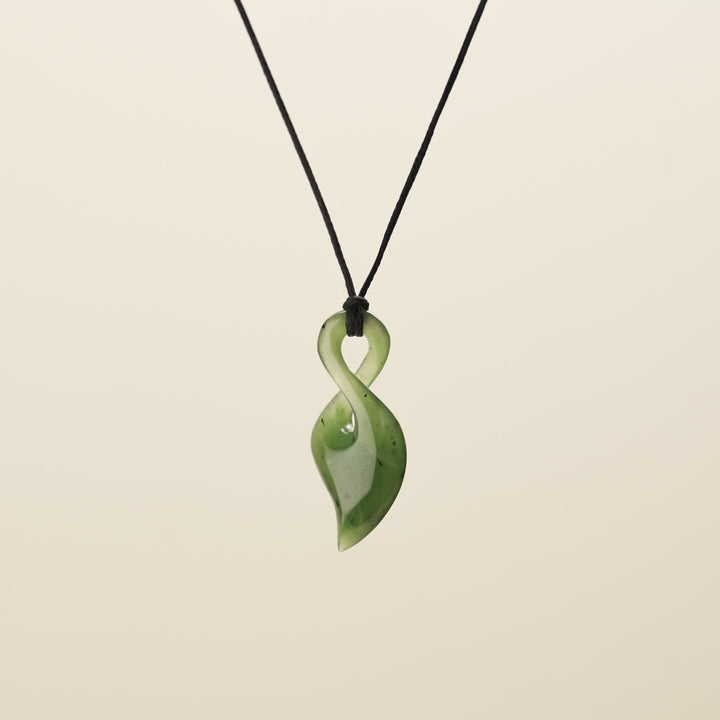 Small Greenstone Pikorua Pendant