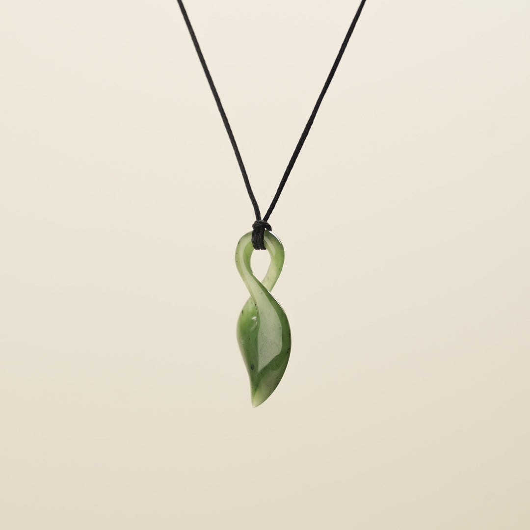 Small Greenstone Pikorua Pendant