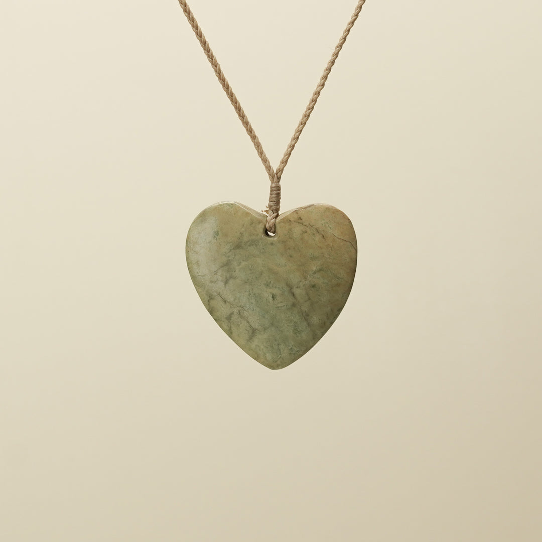 Manawa Raukaraka Large Pounamu Pendant