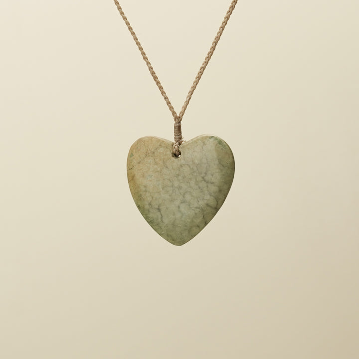 Manawa Raukaraka Large Pounamu Pendant