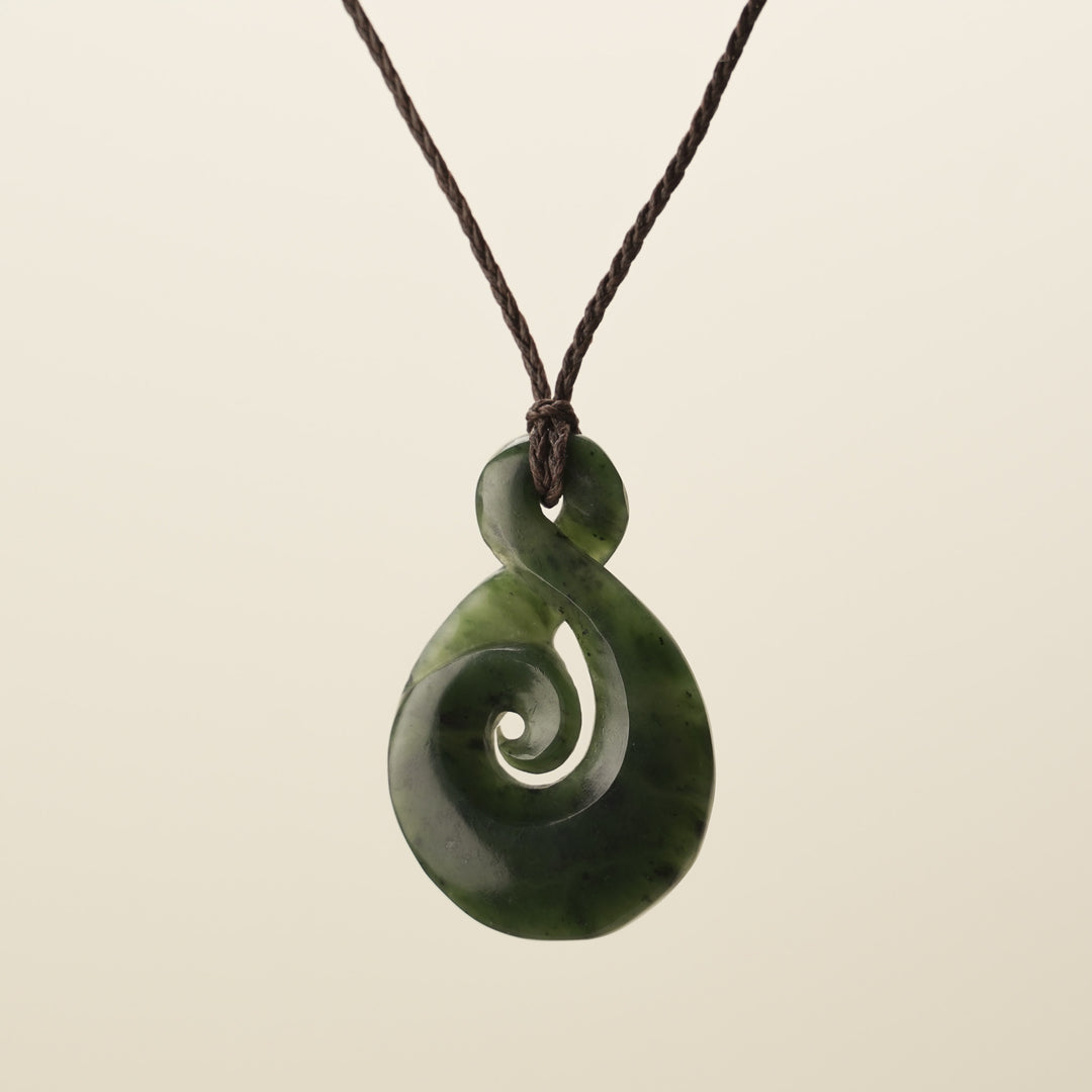 Pikorua with Koru Large Pendant