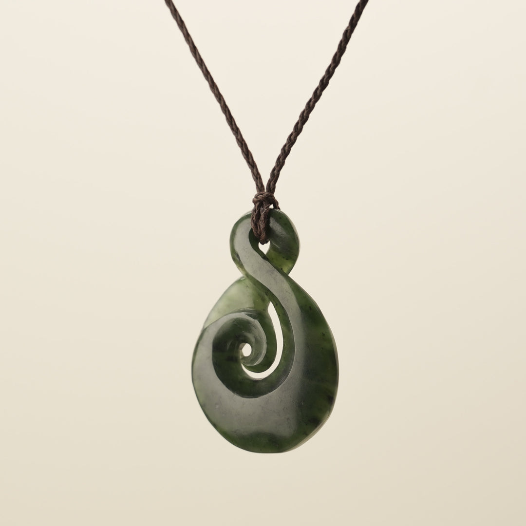 Pikorua with Koru Large Pendant
