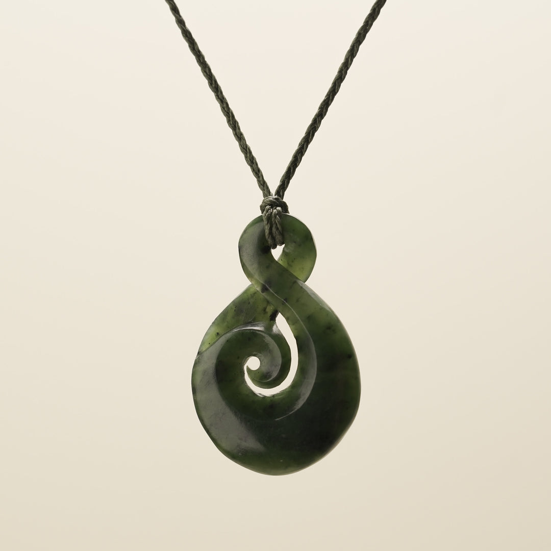 Pikorua with Koru Large Pendant