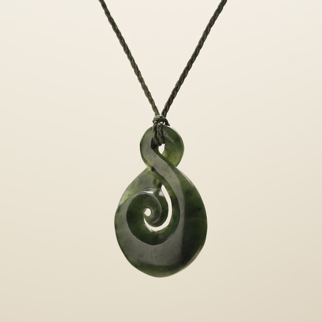 Pikorua with Koru Large Pendant