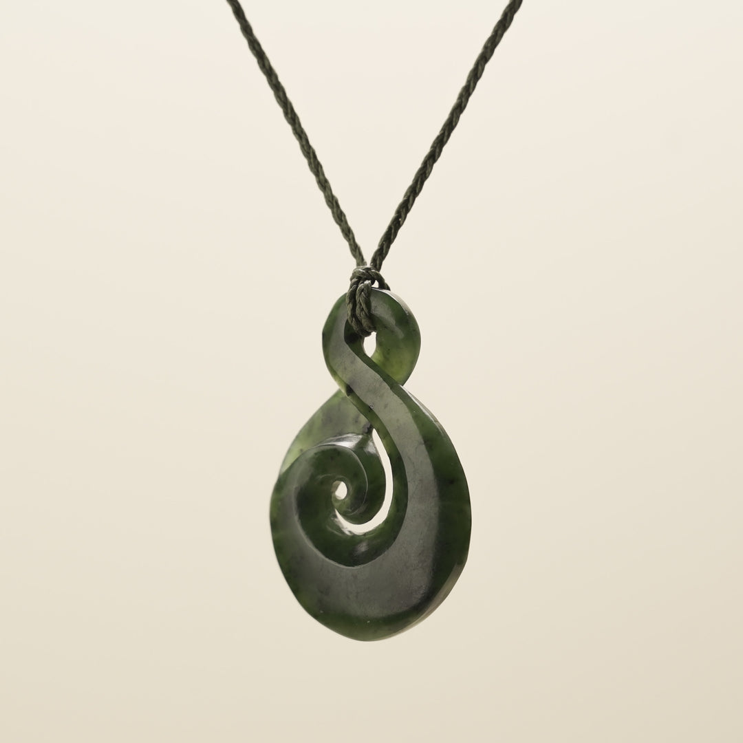 Pikorua with Koru Large Pendant
