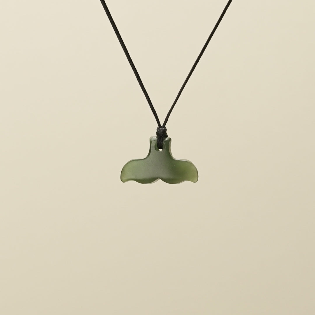 Whaletail Extra Small Pounamu Pendant