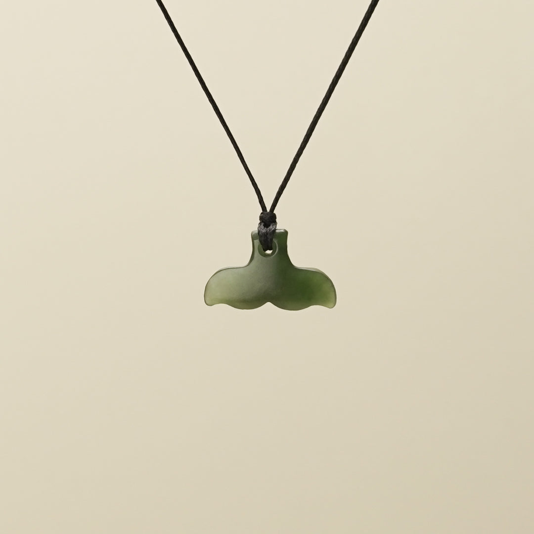 Whaletail Extra Small Pounamu Pendant