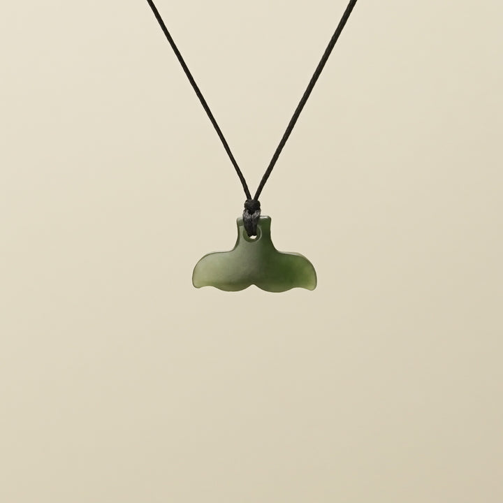 Whaletail Extra Small Pounamu Pendant