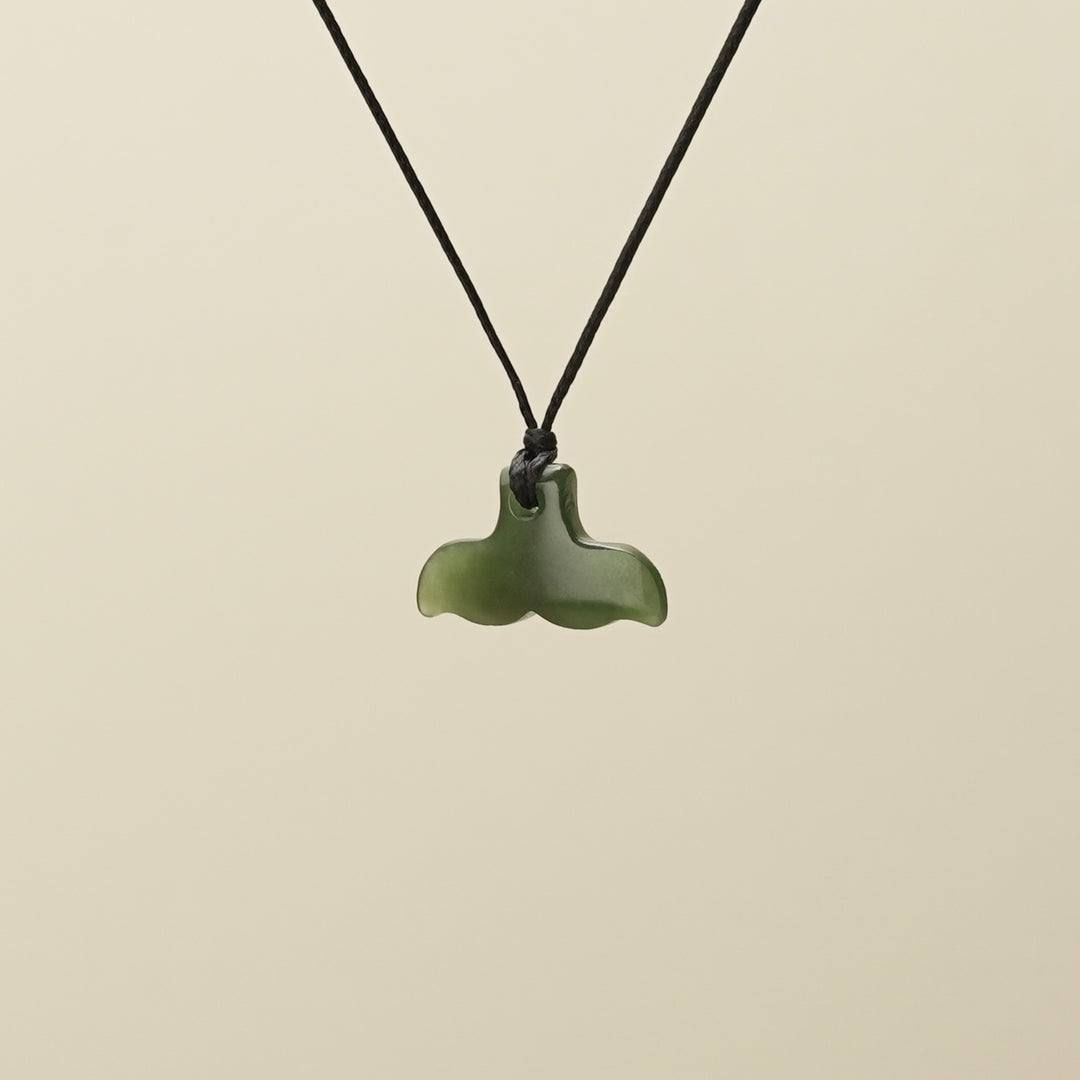 Whaletail Extra Small Pounamu Pendant