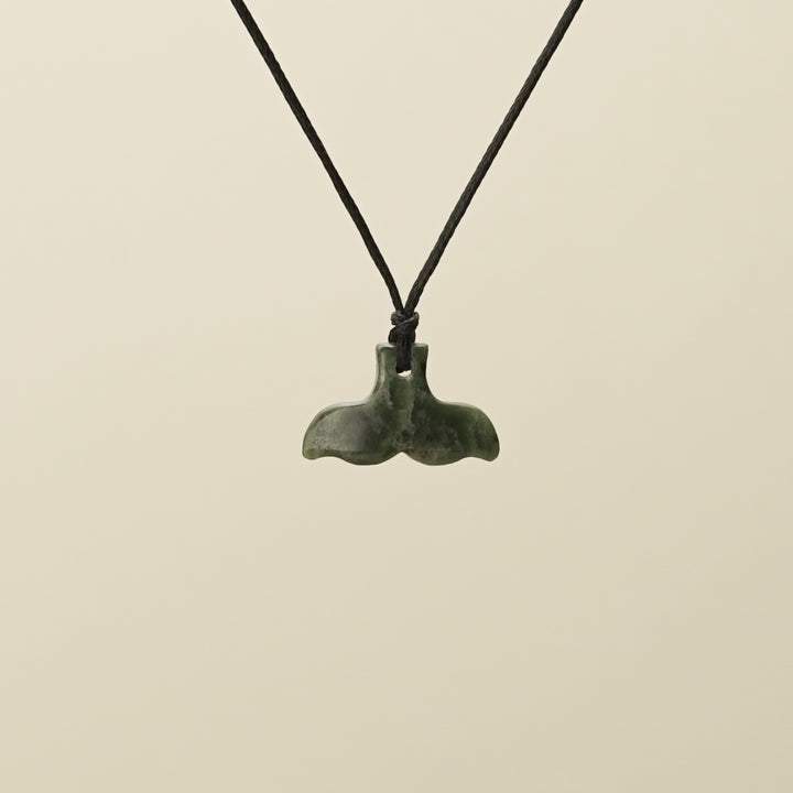 Whaletail Extra Small Pounamu Pendant