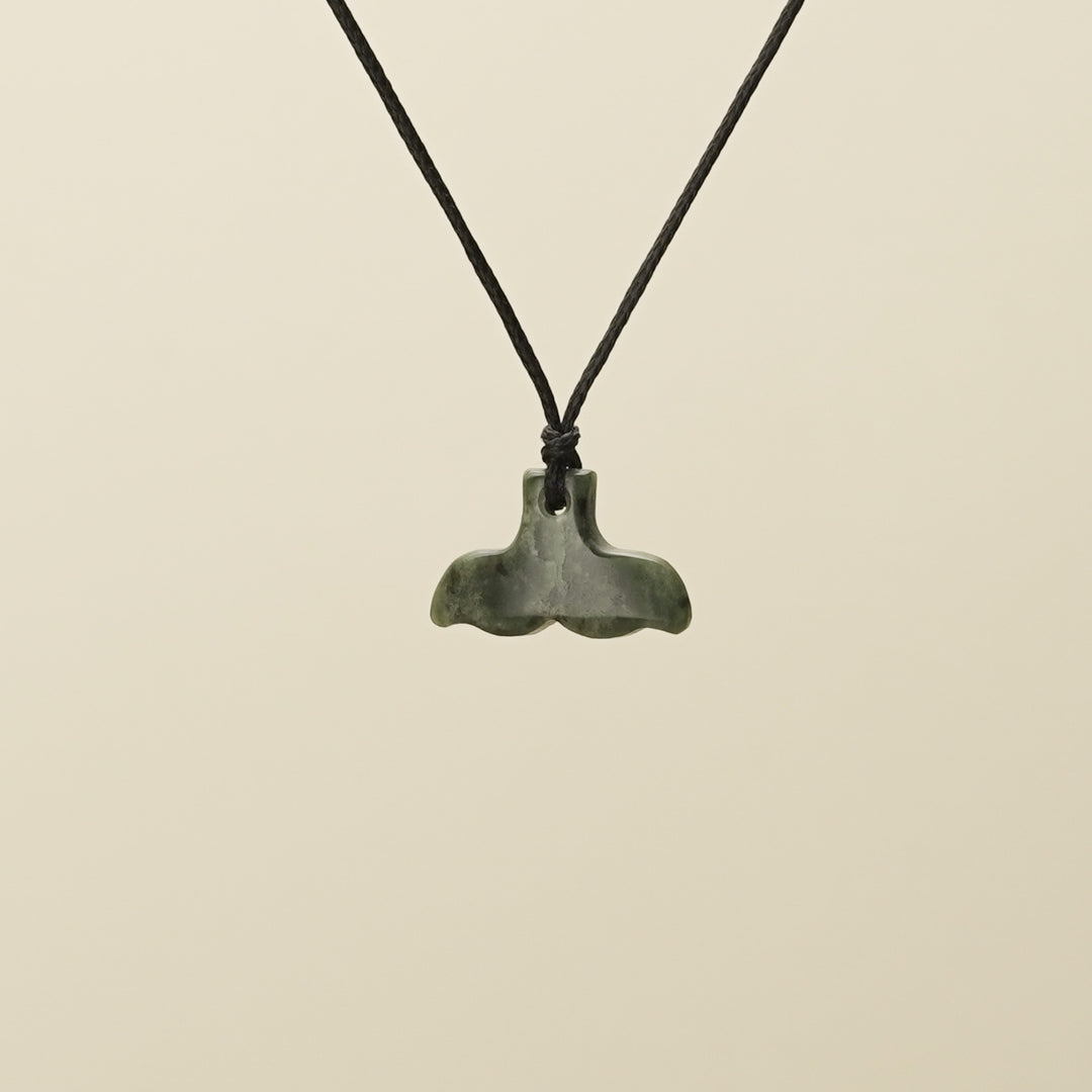Whaletail Extra Small Pounamu Pendant