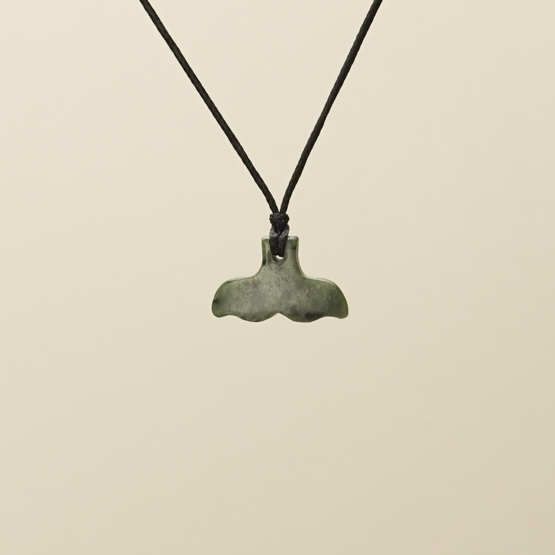 Whaletail Extra Small Pounamu Pendant