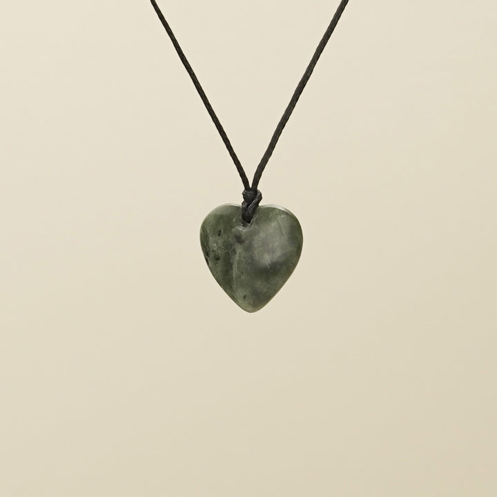 Manawa Heart Extra Small Pounamu Pendant