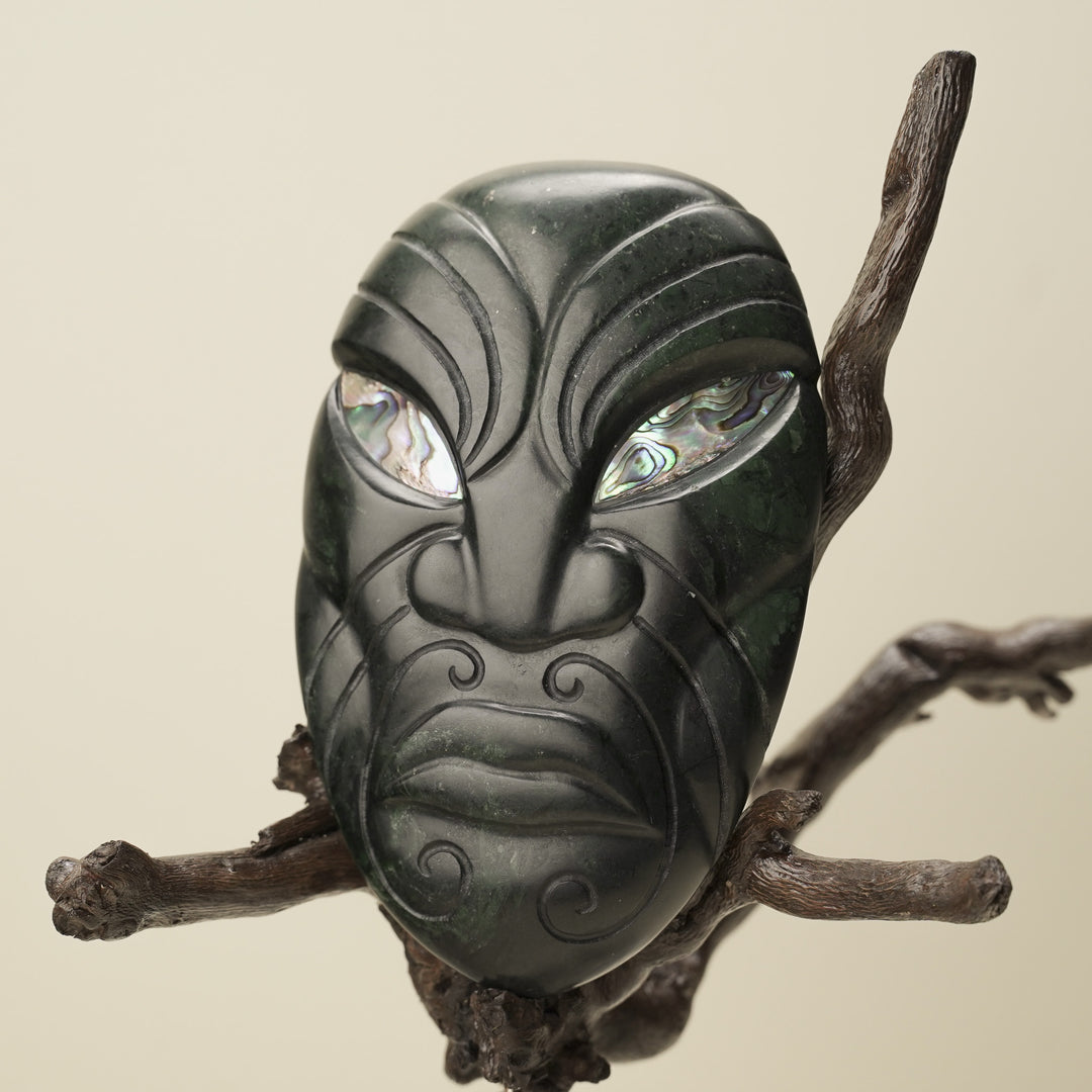 Tāne Mahuta Pounamu Sculpture – Growth & Guardianship