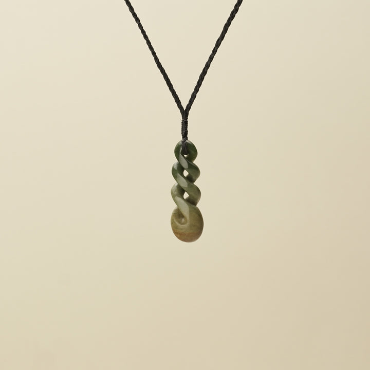 Pikorua Pounamu Triple Medium Pendant