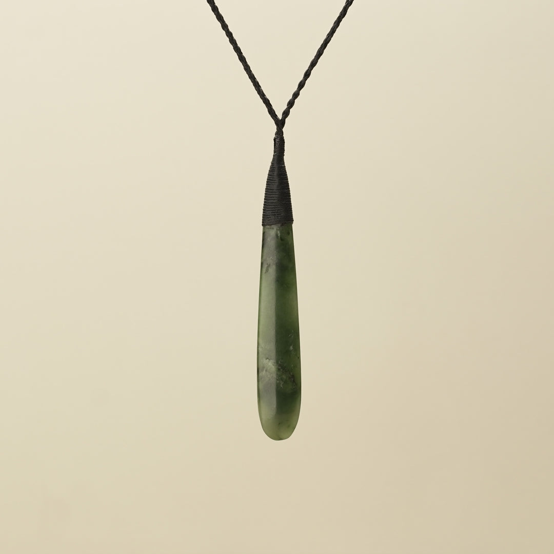 Roimata Large Pounamu Pendant
