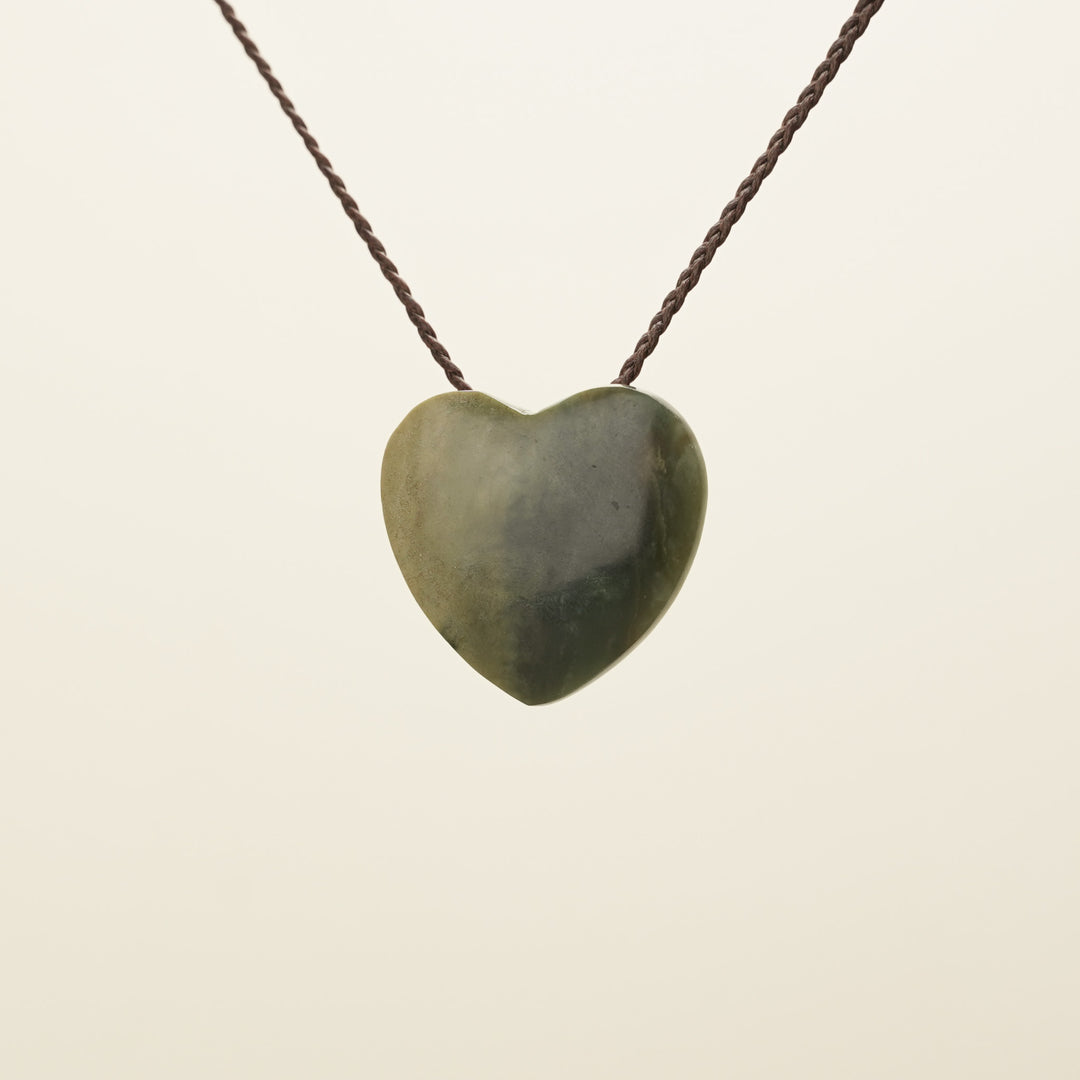 Manawa Raukaraka Pounamu Small Medium Pendant