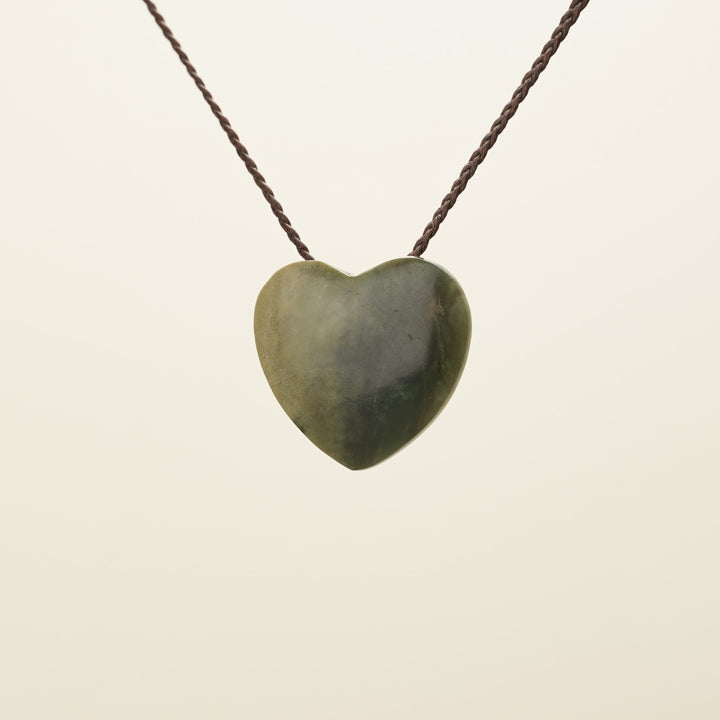 Manawa Raukaraka Pounamu Small Medium Pendant