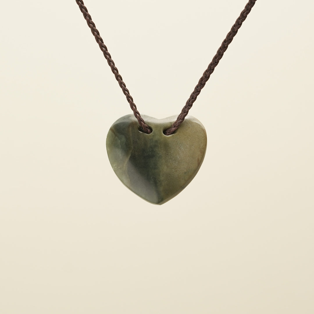 Manawa Raukaraka Pounamu Small Medium Pendant
