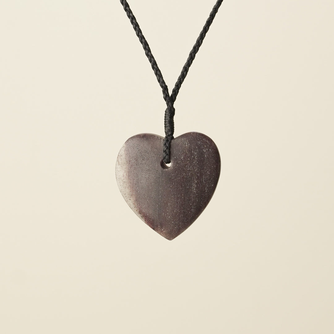 Manawa Heart Aroha Stone Medium Pendant