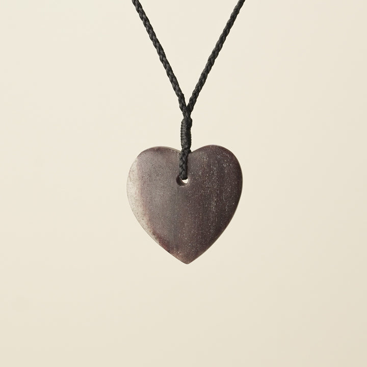 Manawa Heart Aroha Stone Medium Pendant