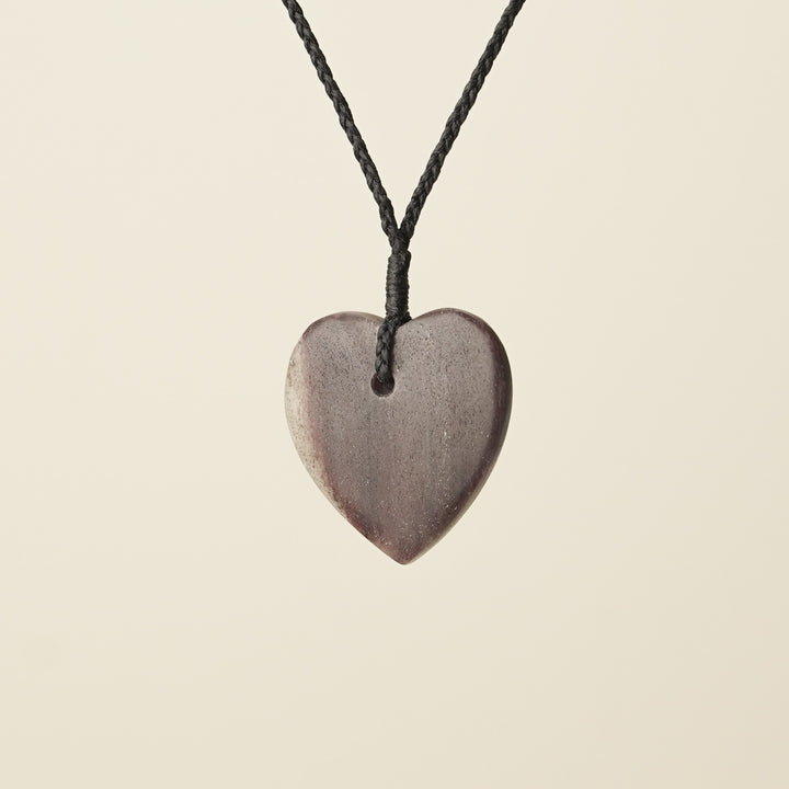 Manawa Heart Aroha Stone Medium Pendant