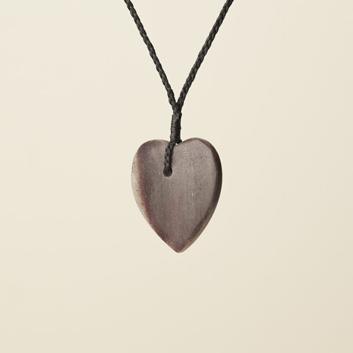 Manawa Heart Aroha Stone Medium Pendant