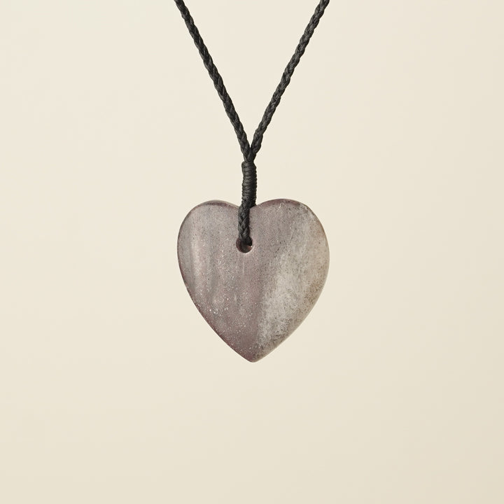Manawa Heart Aroha Stone Medium Pendant