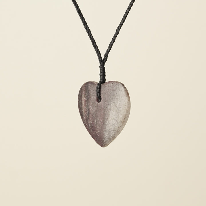 Manawa Heart Aroha Stone Medium Pendant