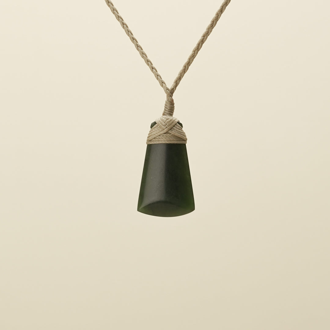 Extra Small Kawakawa Toki Pounamu Pendant
